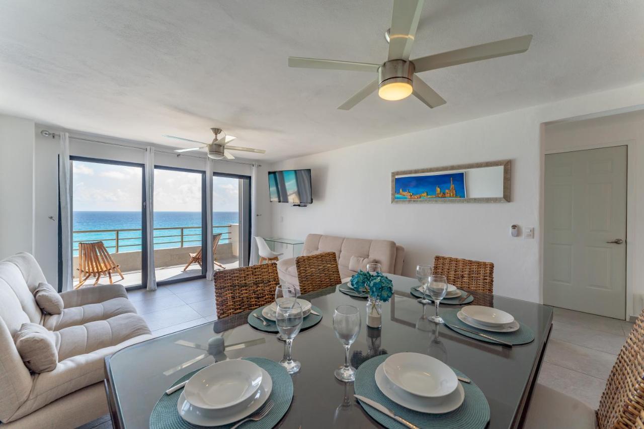 Sparkling Ocean View In Cancún Exterior foto