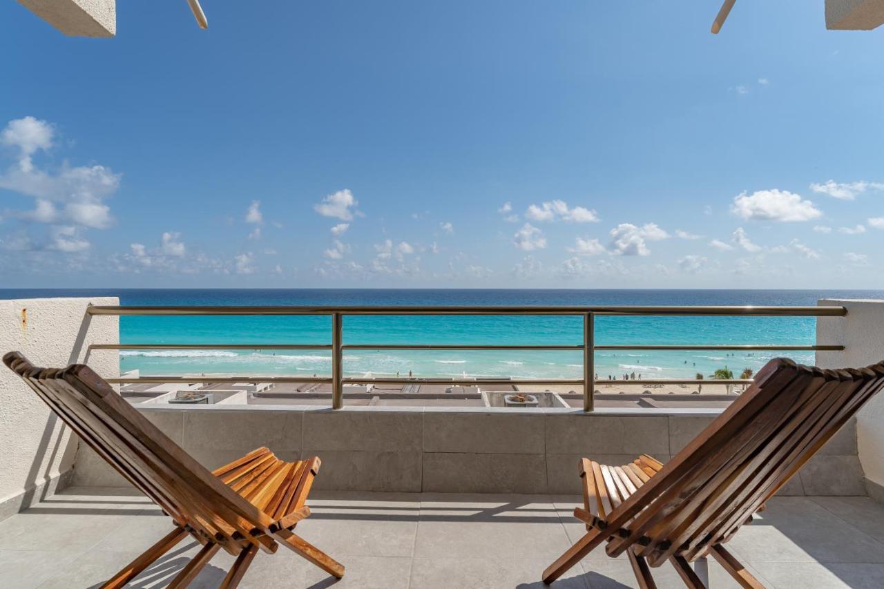 Sparkling Ocean View In Cancún Exterior foto