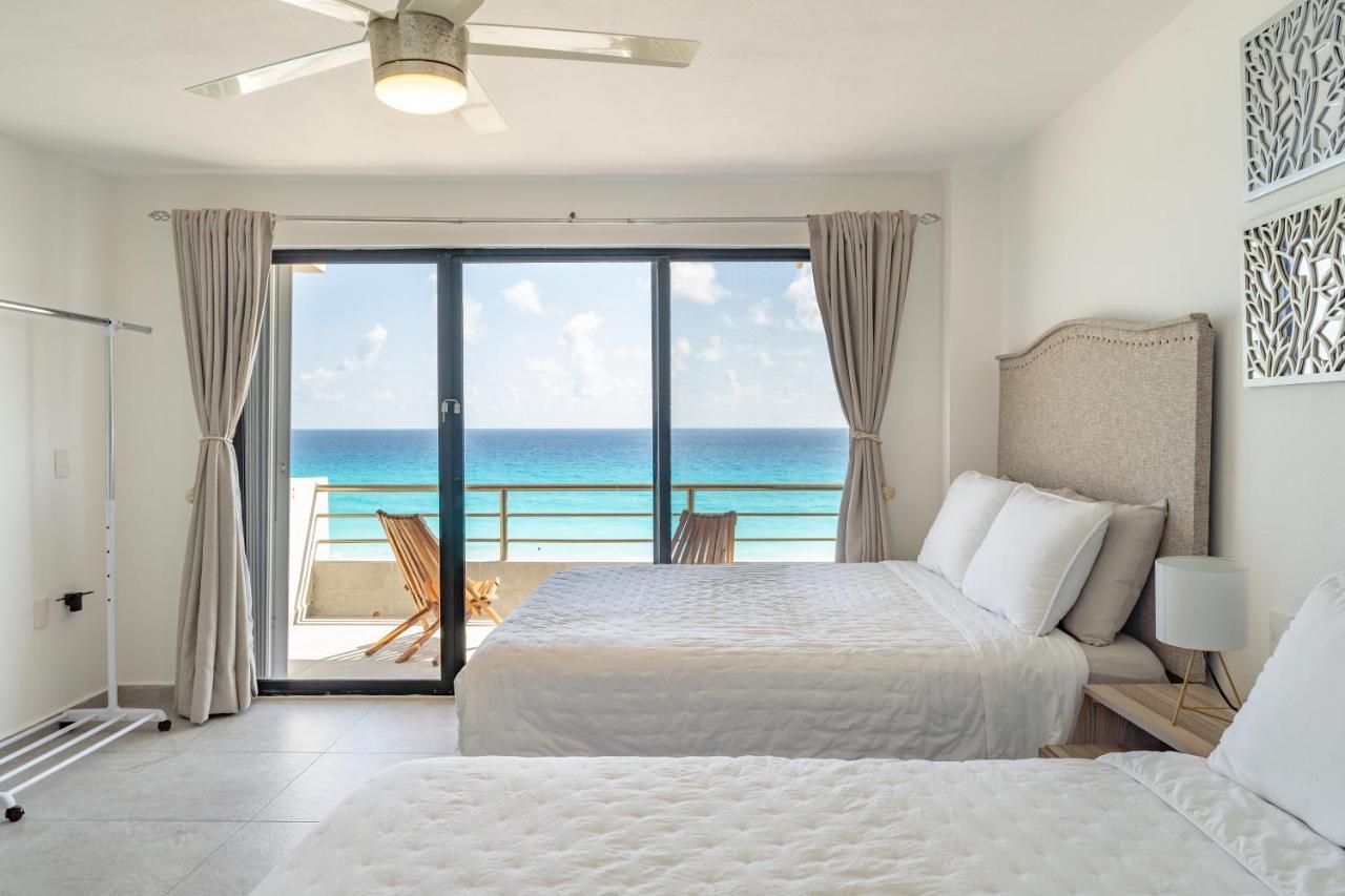 Sparkling Ocean View In Cancún Exterior foto