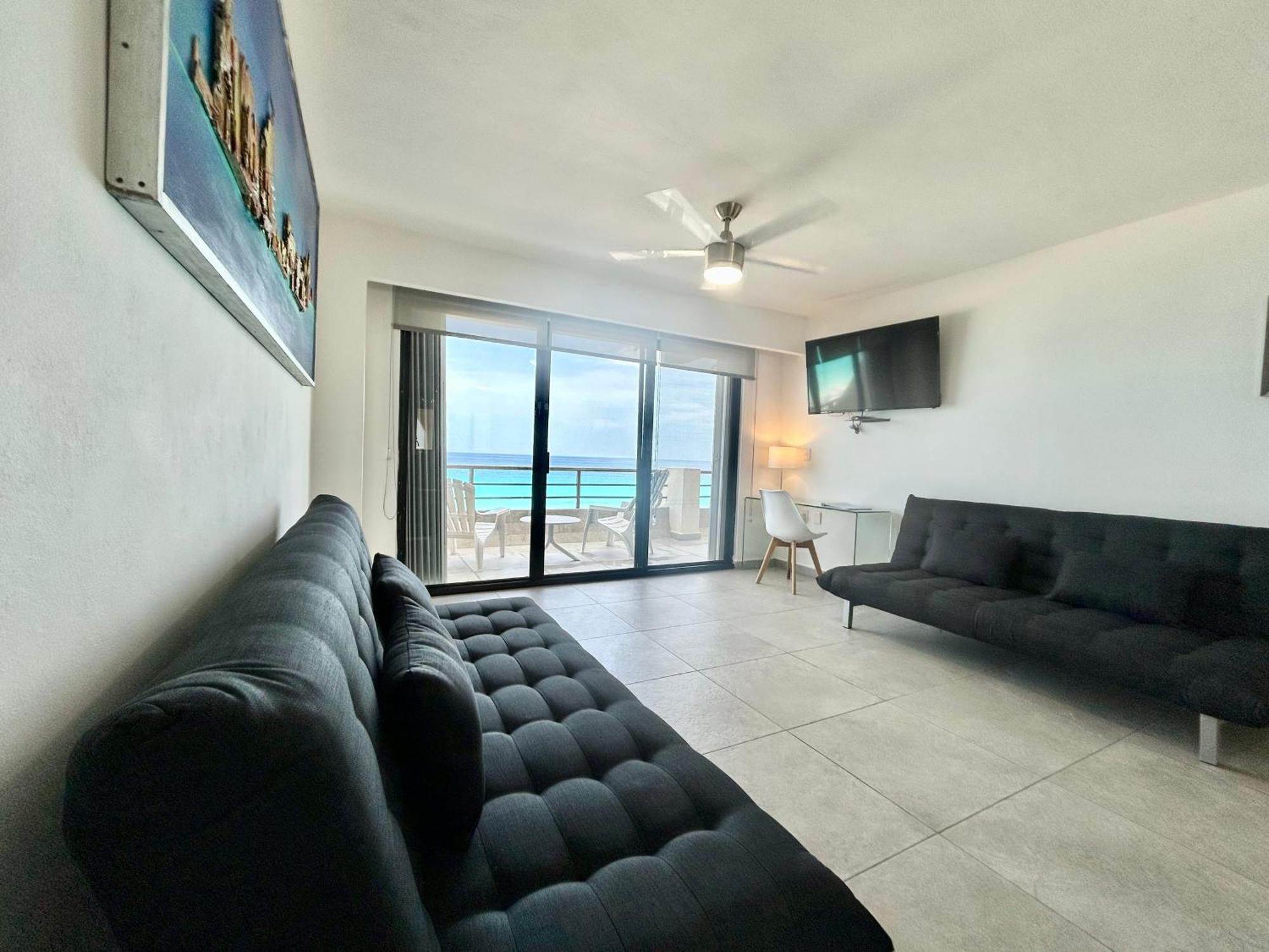 Sparkling Ocean View In Cancún Exterior foto